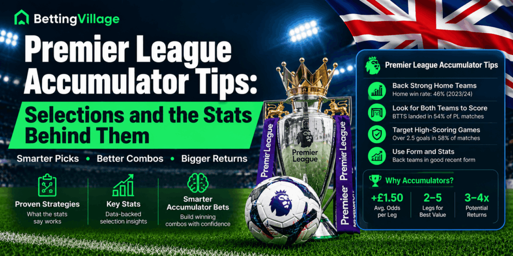 Premier League Accumulator Tips: Selections and the Stats Behind Them