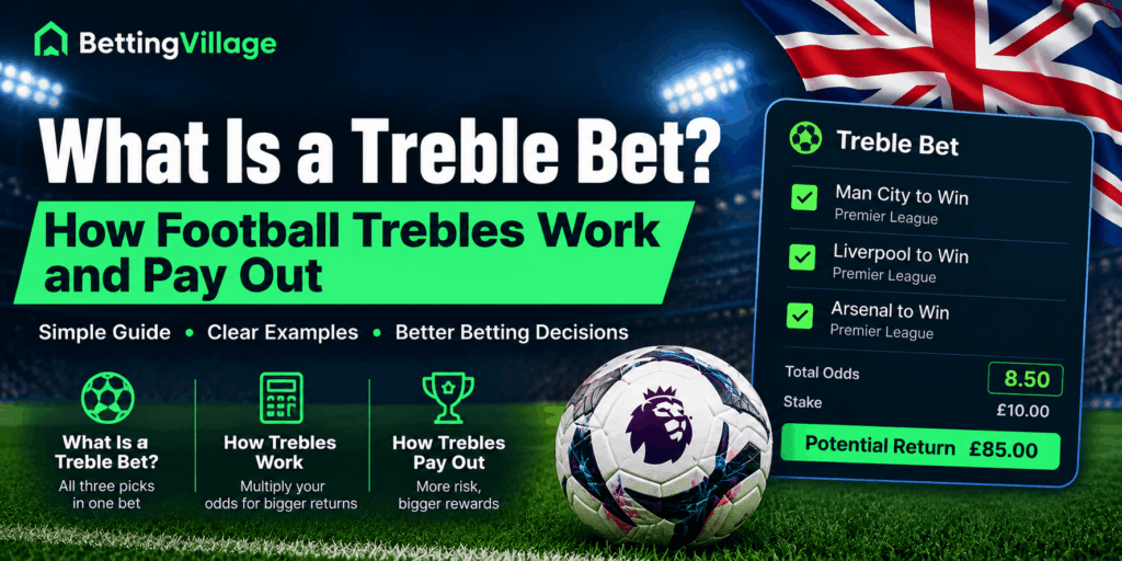 What Is a Treble Bet? How Football Trebles Work and Pay Out