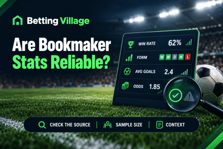 Are Bookmaker Stats Reliable? What the Numbers on Your Bet Builder Actually Tell You