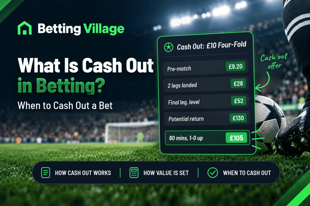 What Is Cash Out in Betting? When to Cash Out a Bet