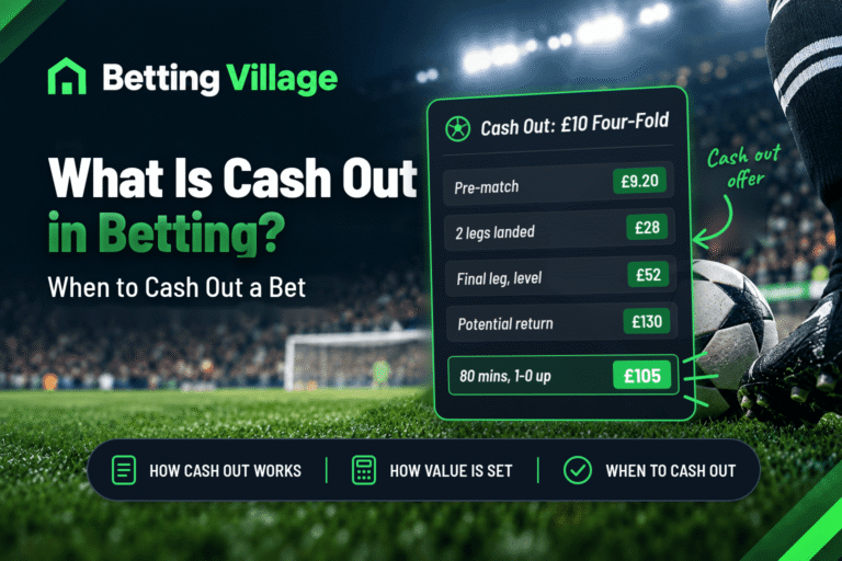 What Is Cash Out in Betting? When to Cash Out a Bet